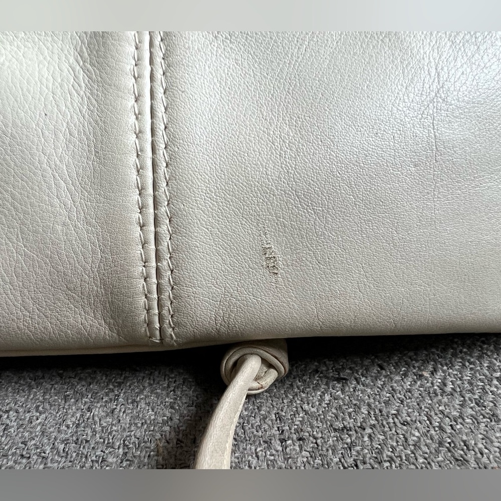 Fendi White Leather Pasta Bag Vintage - Picture 15 of 15
